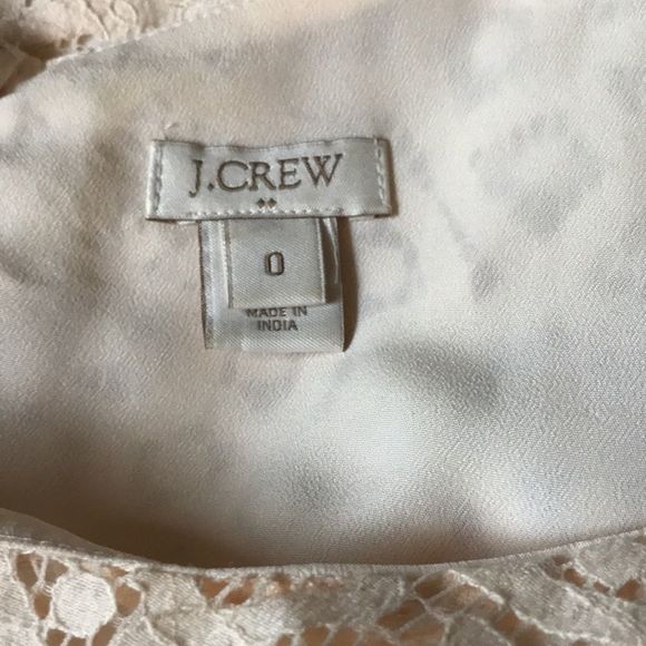 J Crew Factory Swirling Lace Fit and Flare Dress - Picture 9 of 11